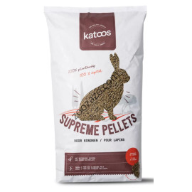 Балансирана основна храна за декоративни зайци 18 кг. - Katoos Rabbit Pellets